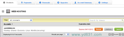 Godaddy虚拟主机续费图文教程