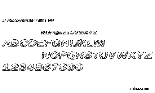 lineetch字体lineetch字体下载